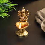 Brass Ganesh Deepak