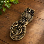 Handcrafted Brass Owl Door Knocker