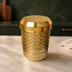 Brass Kitchen Storage Jar with Lid