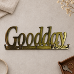 Solid Brass “Goodday Wall Key Holder with 5 Hooks