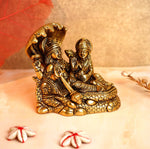 Brass Vishnu Lakshmi Idol