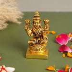 Brass Lakshmi Ji Idol