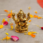 Brass Ganesha Idol