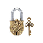 Brass Hanuman Lock