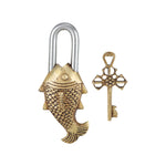 Brass Fish Lock