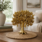 Handcrafted Brass Tree of Life Sculpture