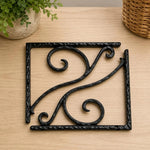 Heavy Duty Decorative Metal Shelf Bracket