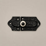Black Cast Iron Decorative Cabinet Latch