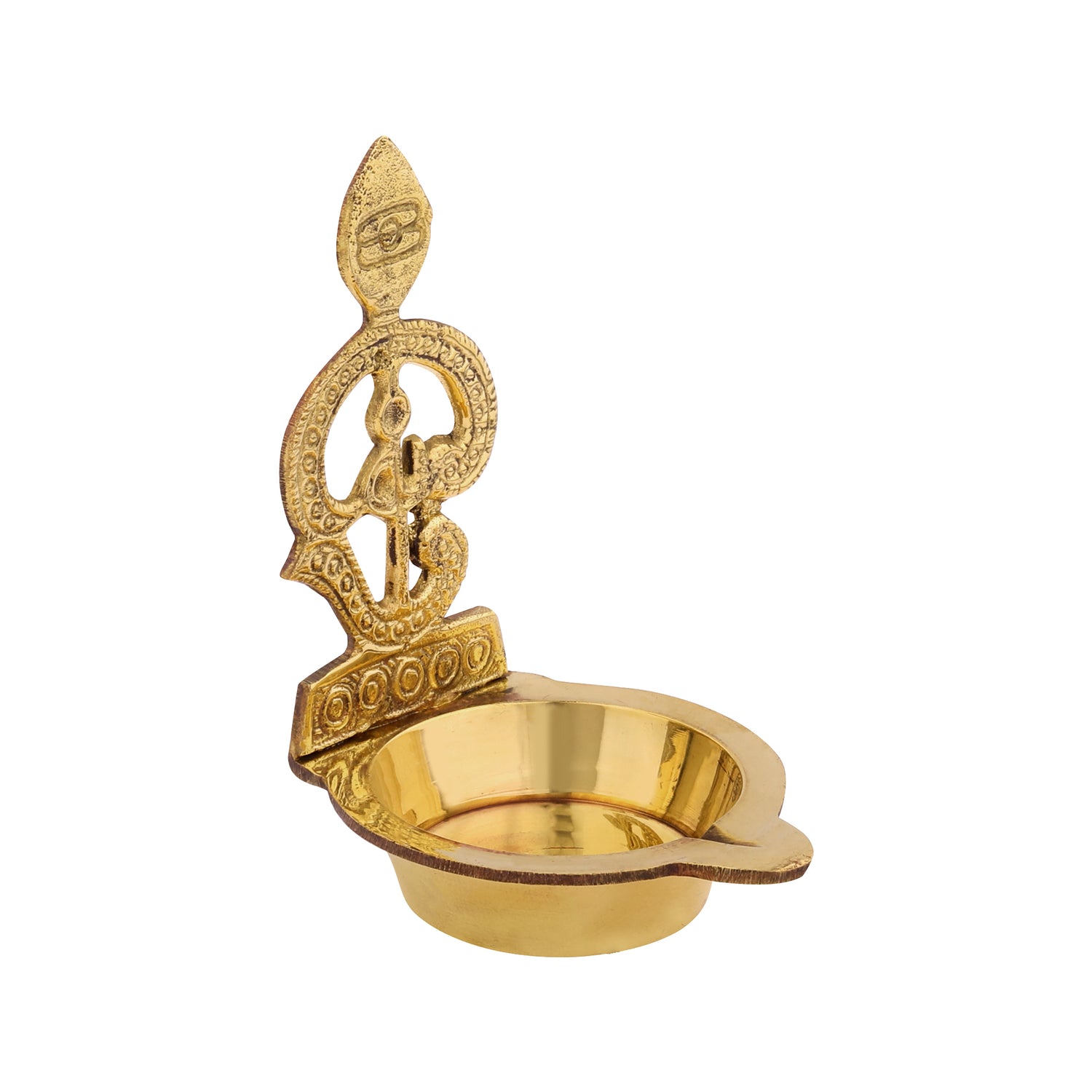 Brass Om Diya