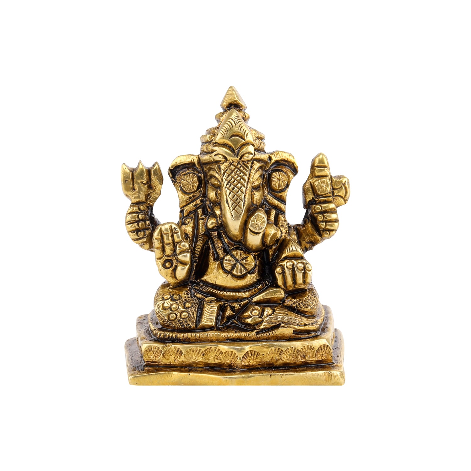 Ganesh Brass Statue