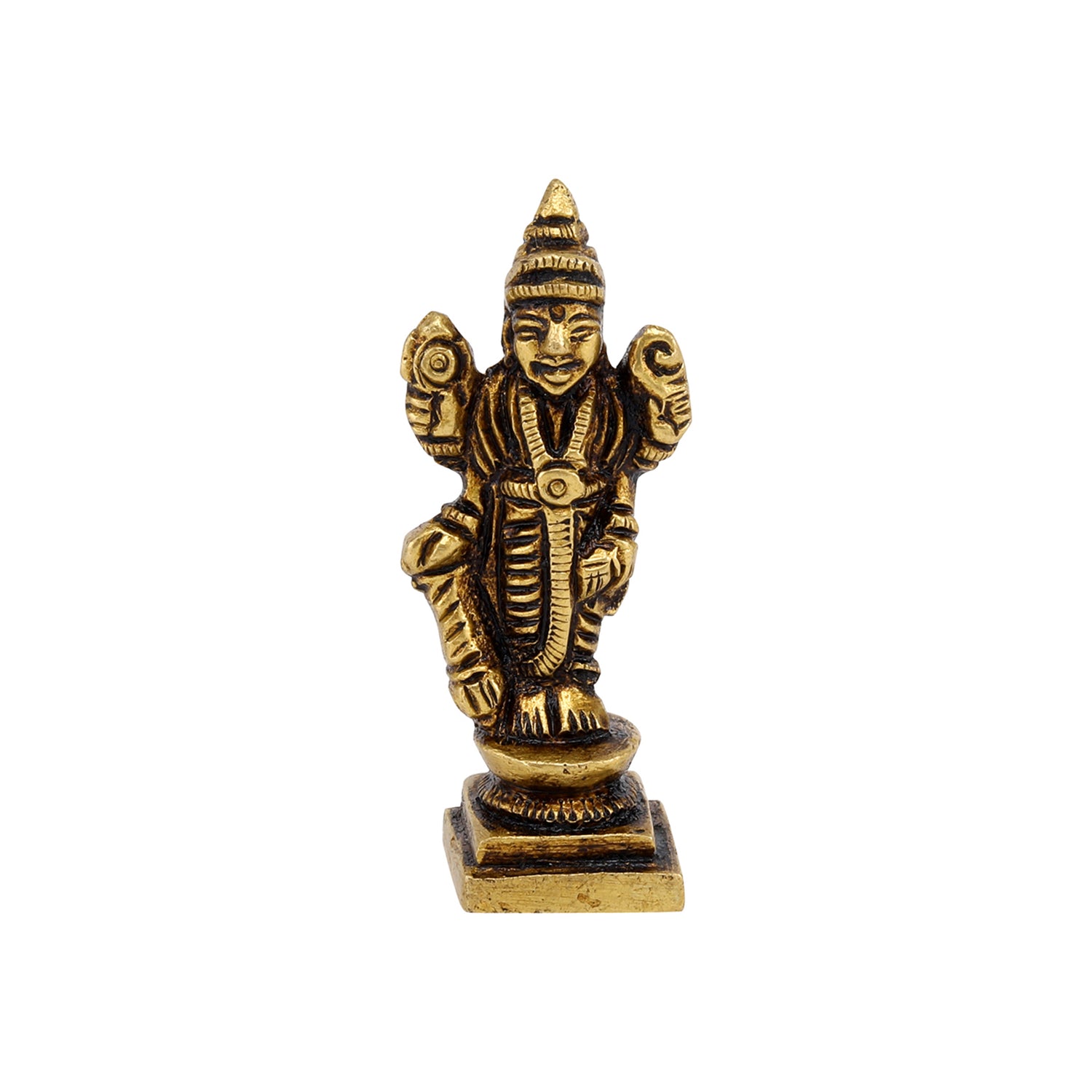 Vishnu Brass Idol(Small)