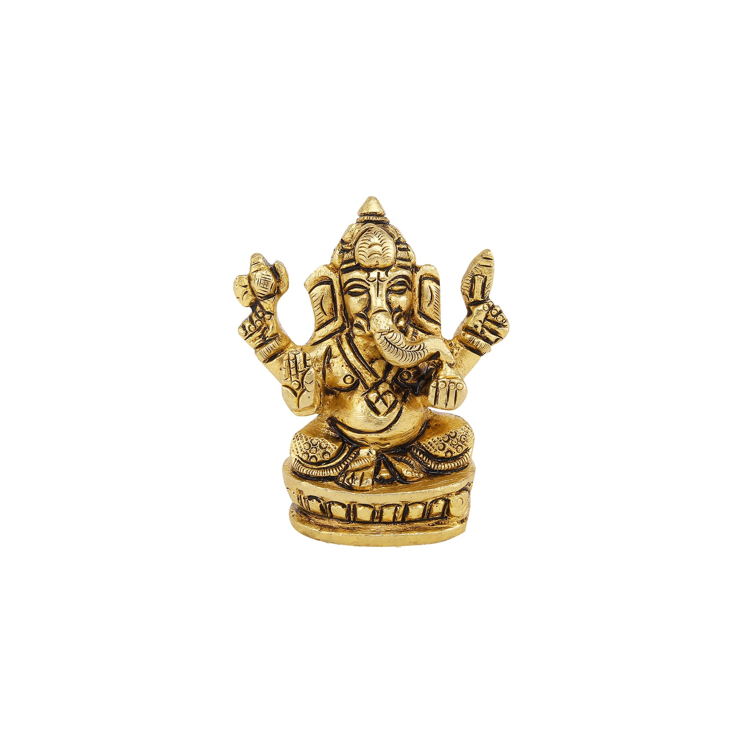 Brass Ganesha Idol