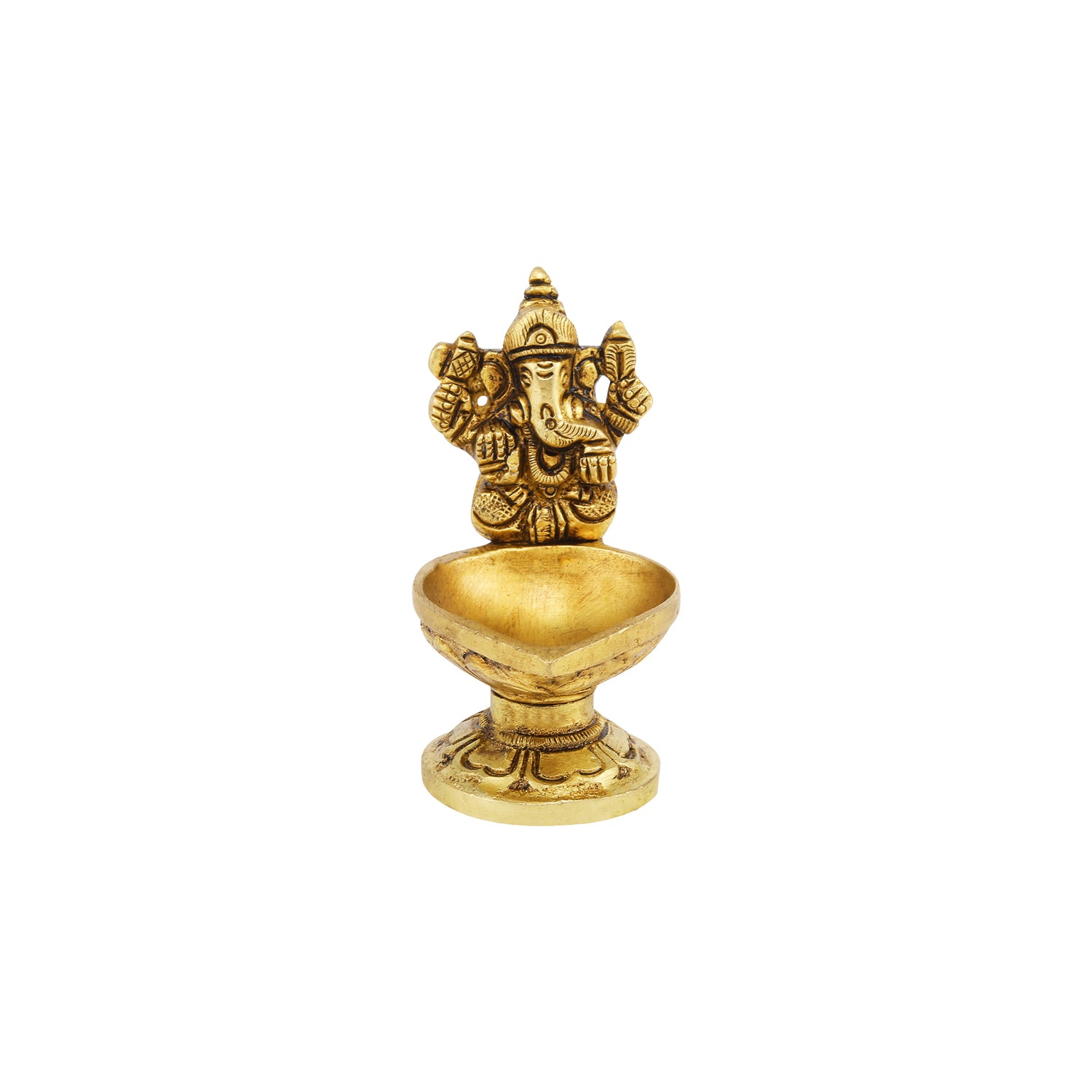 Brass Ganesh Deepak