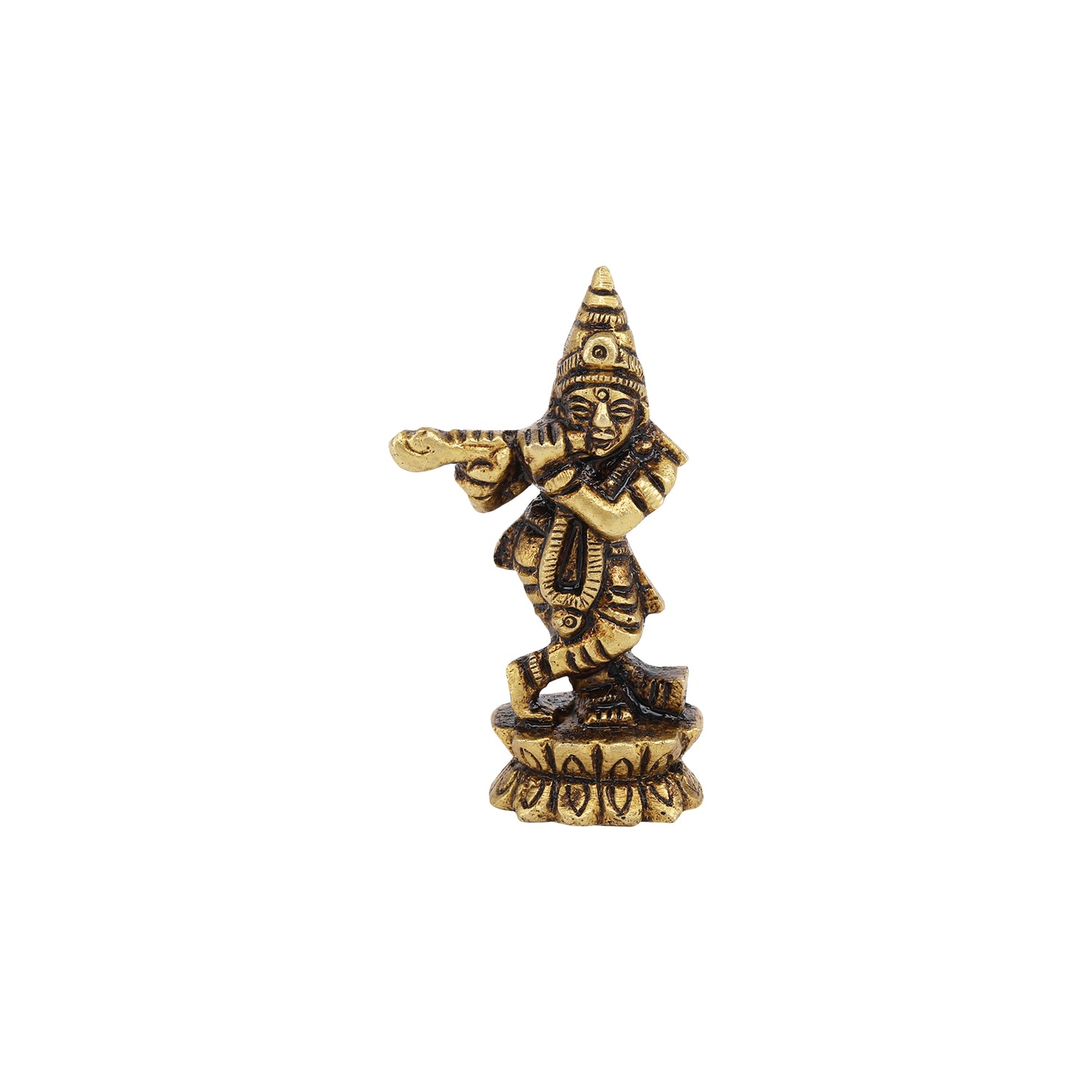 Krishna Brass Statue