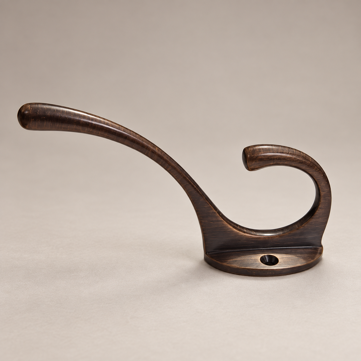 Antique Brass Double Wall Hook