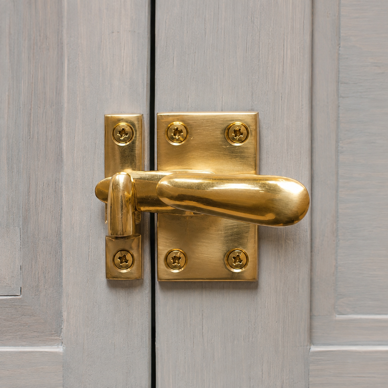 Solid Brass Cabinet Latch
