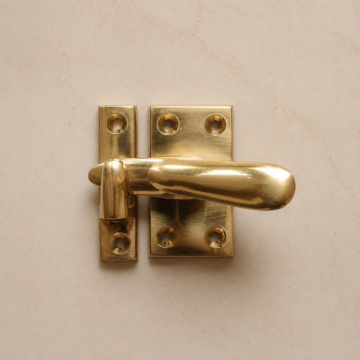 Solid Brass Cabinet Latch