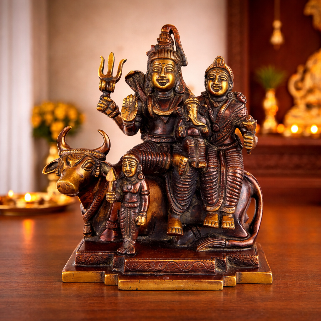 Shiv Family Statue