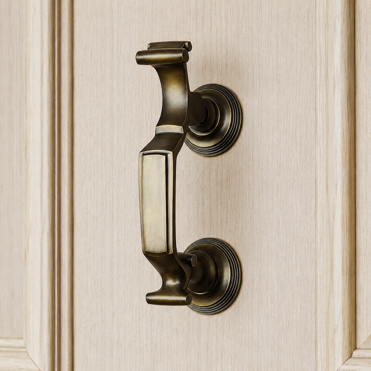 Antique Brass Doctor Door Knocker