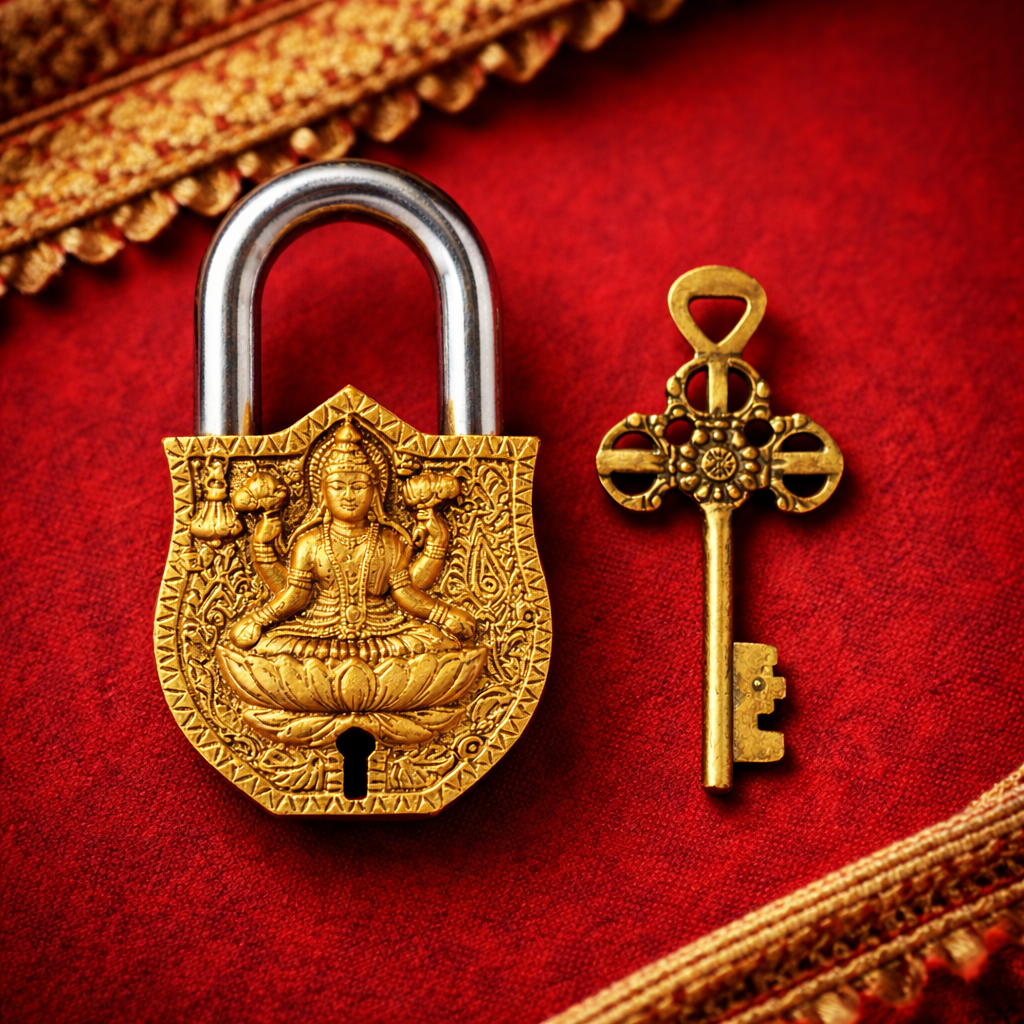 Brass Laxmi Lock