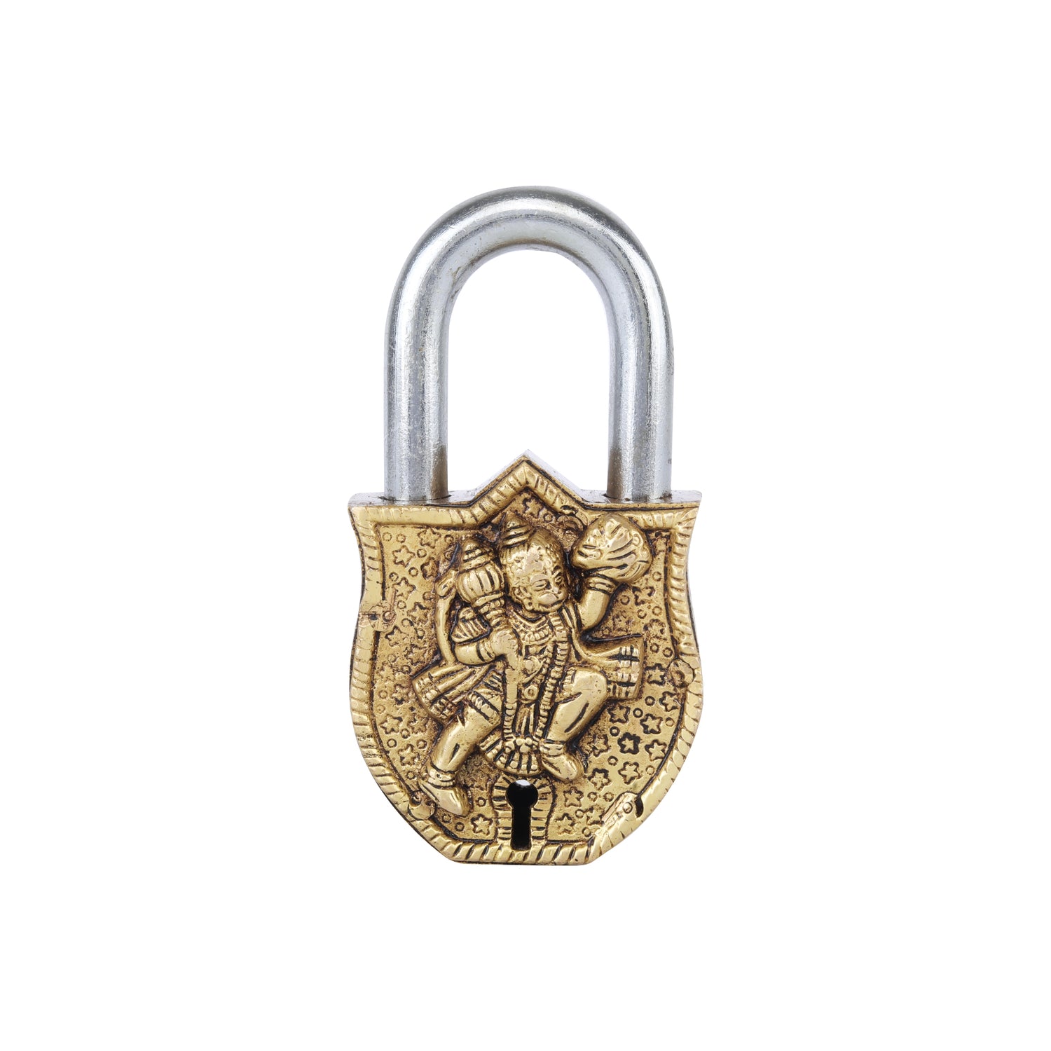 Brass Hanuman Lock