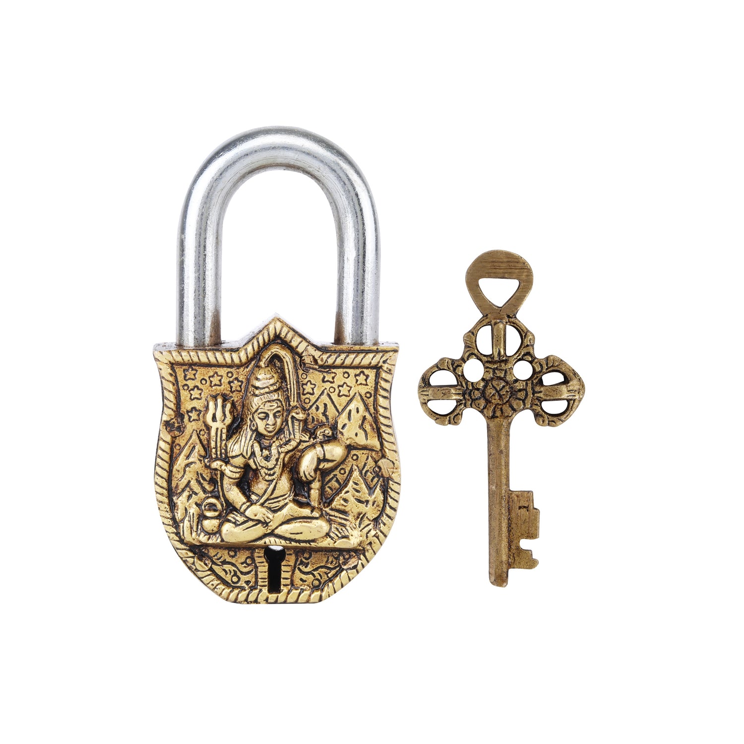 Brass Shiva Lock