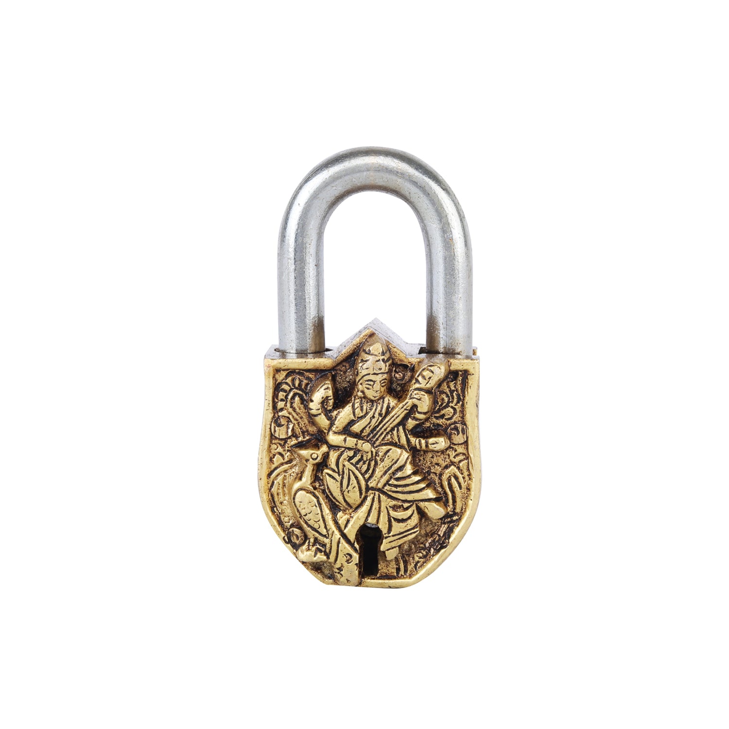 Brass Saraswati Lock