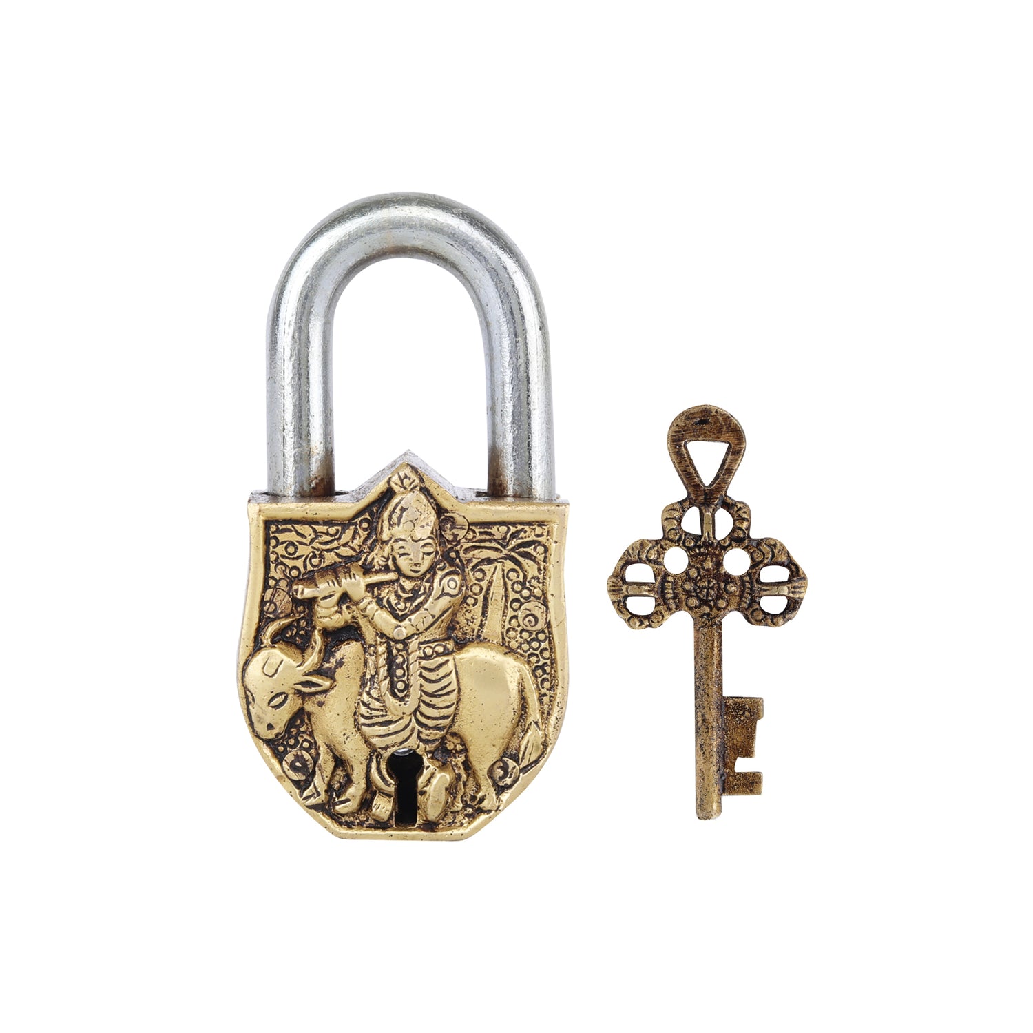 Brass Krishna Lock