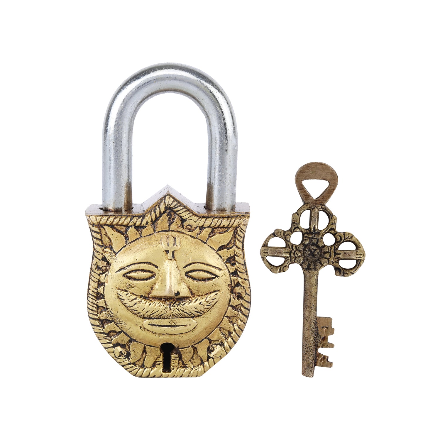Brass Sun Lock