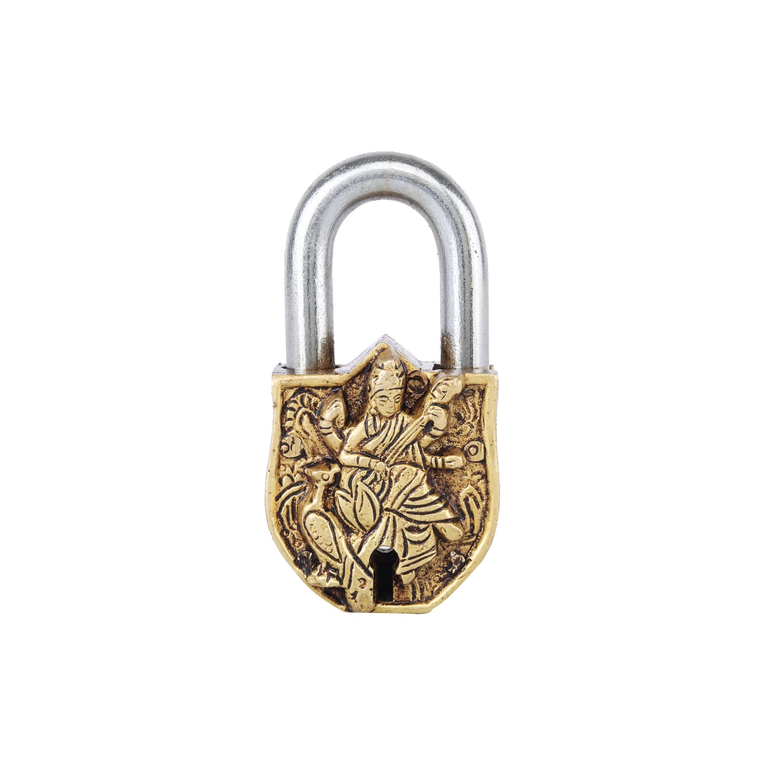 Brass Saraswati Lock