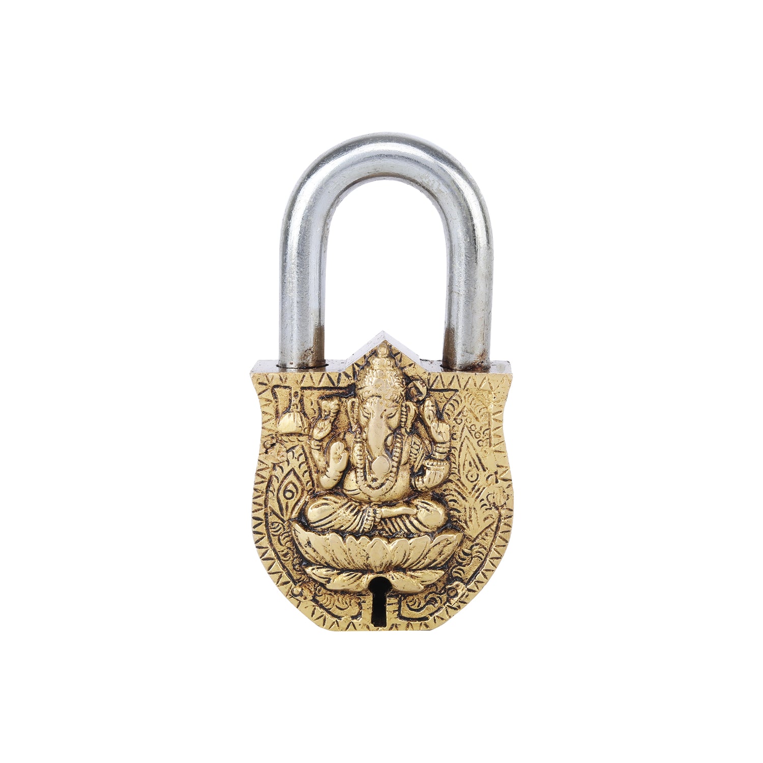 Brass Ganesh Lock