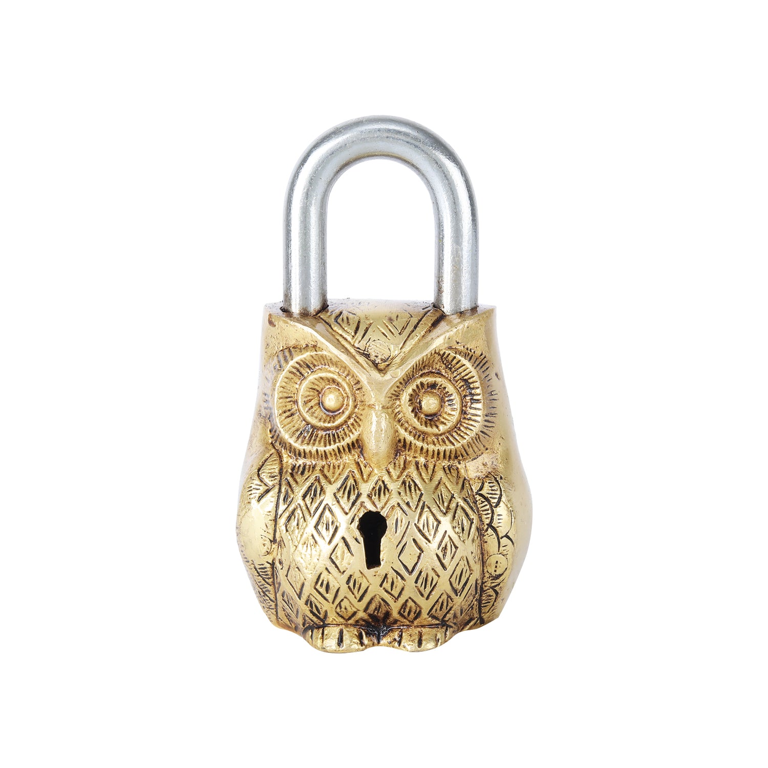Brass Owl Lock