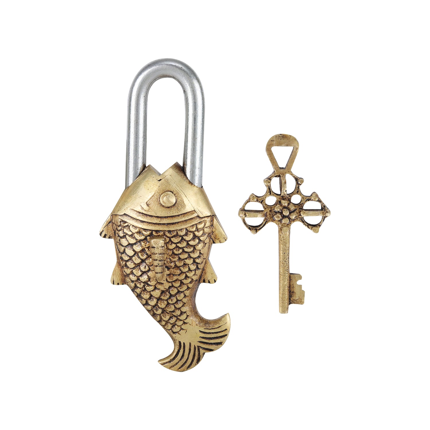Brass Fish Lock