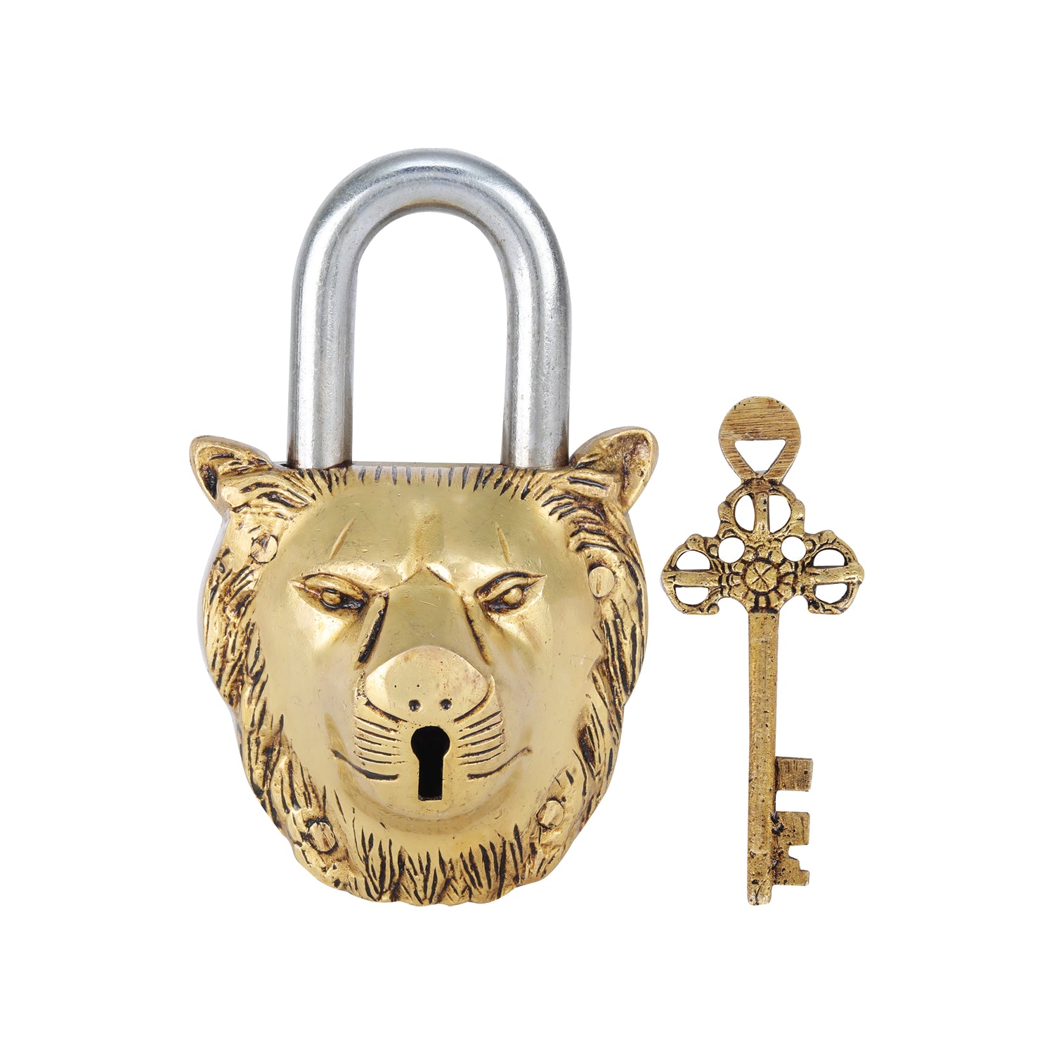Brass Lion Lock