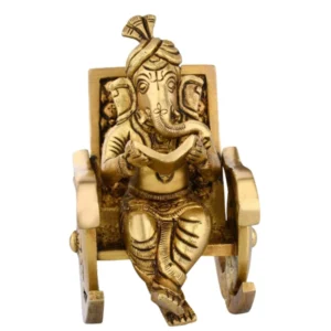 Ganesha Sitting on Chair