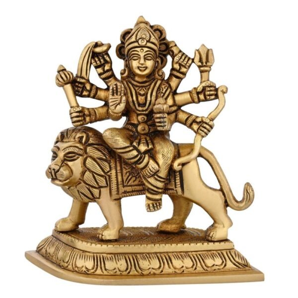 Maa Durga With Lion