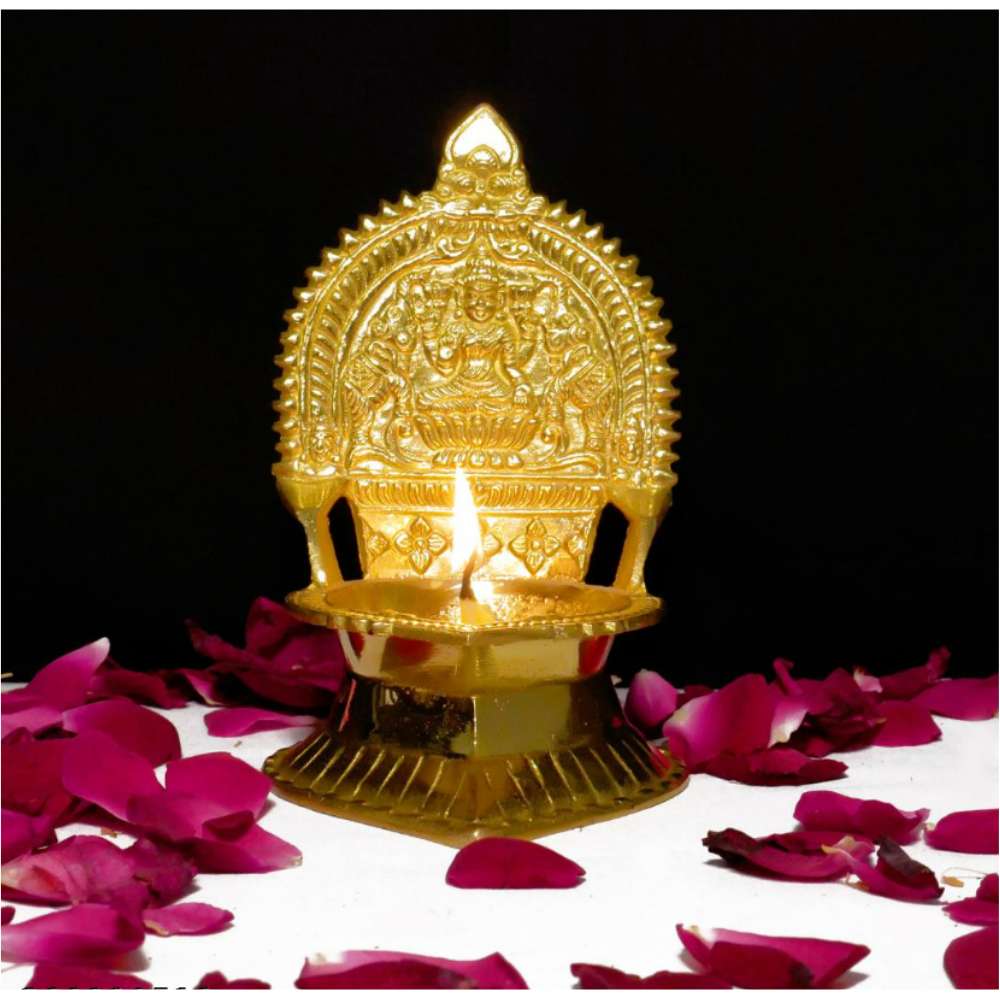 Brass Kamakshi Deepam - Shreeyaash