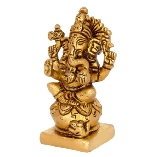 Brass Ganesh Idol