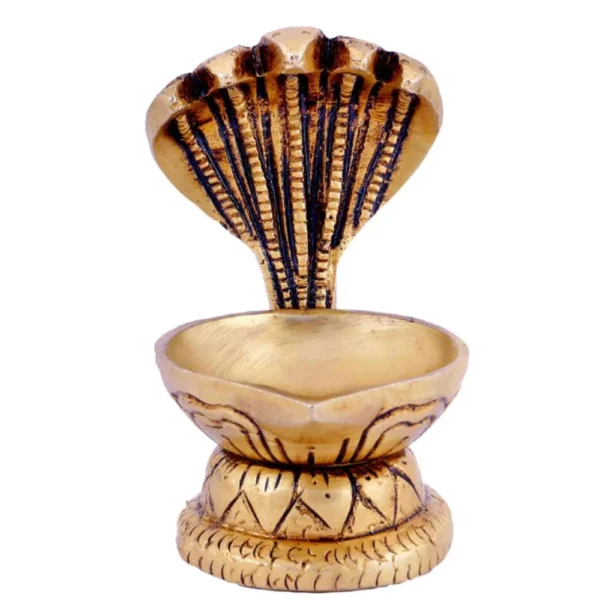 Brass Sheshnaag Deepak