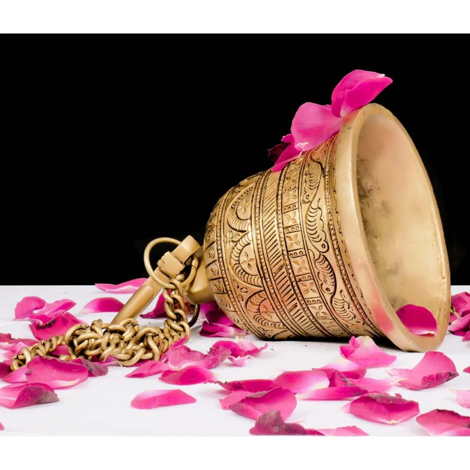 Brass Temple Bell for Prayer