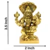 Lakshmi Narasimha Brass Idol