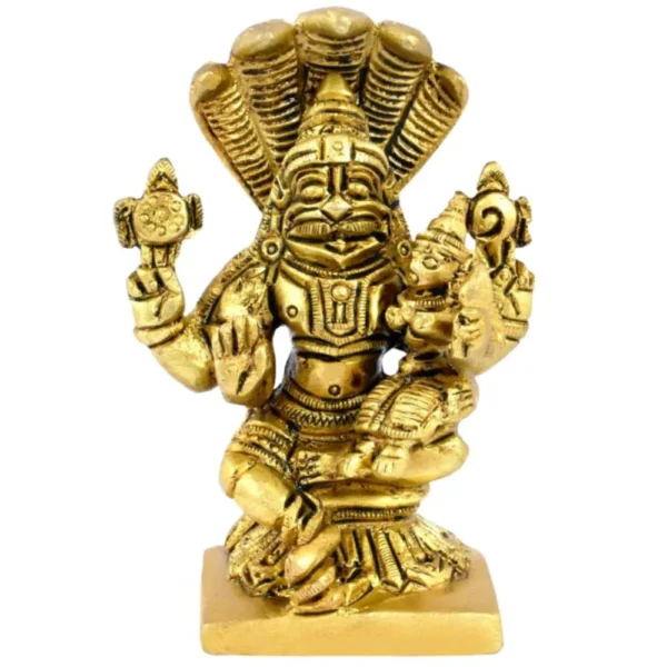 Lakshmi Narasimha Brass Idol