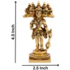 Panchmukhi Hanuman Brass Idol