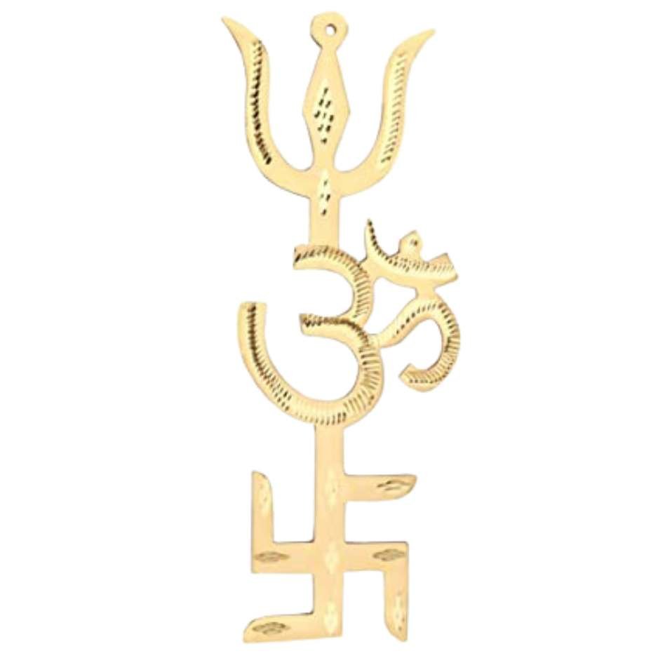 Black logo, Hindu iconography Trishula Hinduism Book Initiation, jainism, om,  silhouette png | PNGEgg