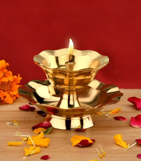 Brass Diya Lamp