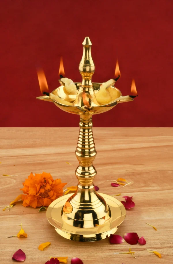 Brass Diya Set