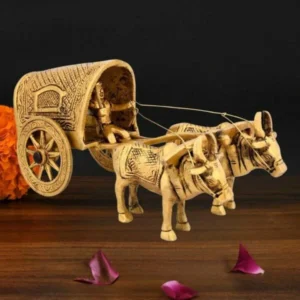 brass bullock cart