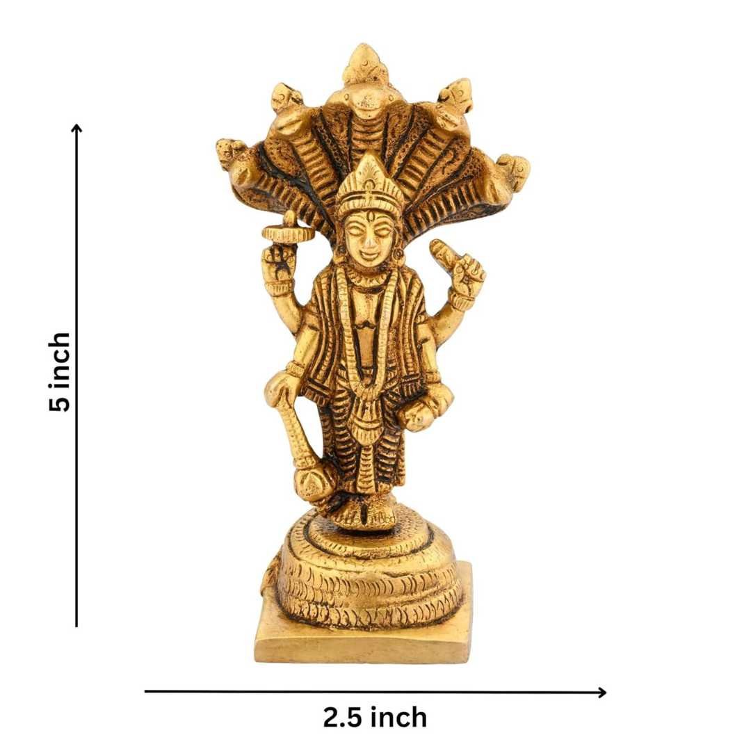 Vishnu idol Discover Divine Grace at Shreeyaash