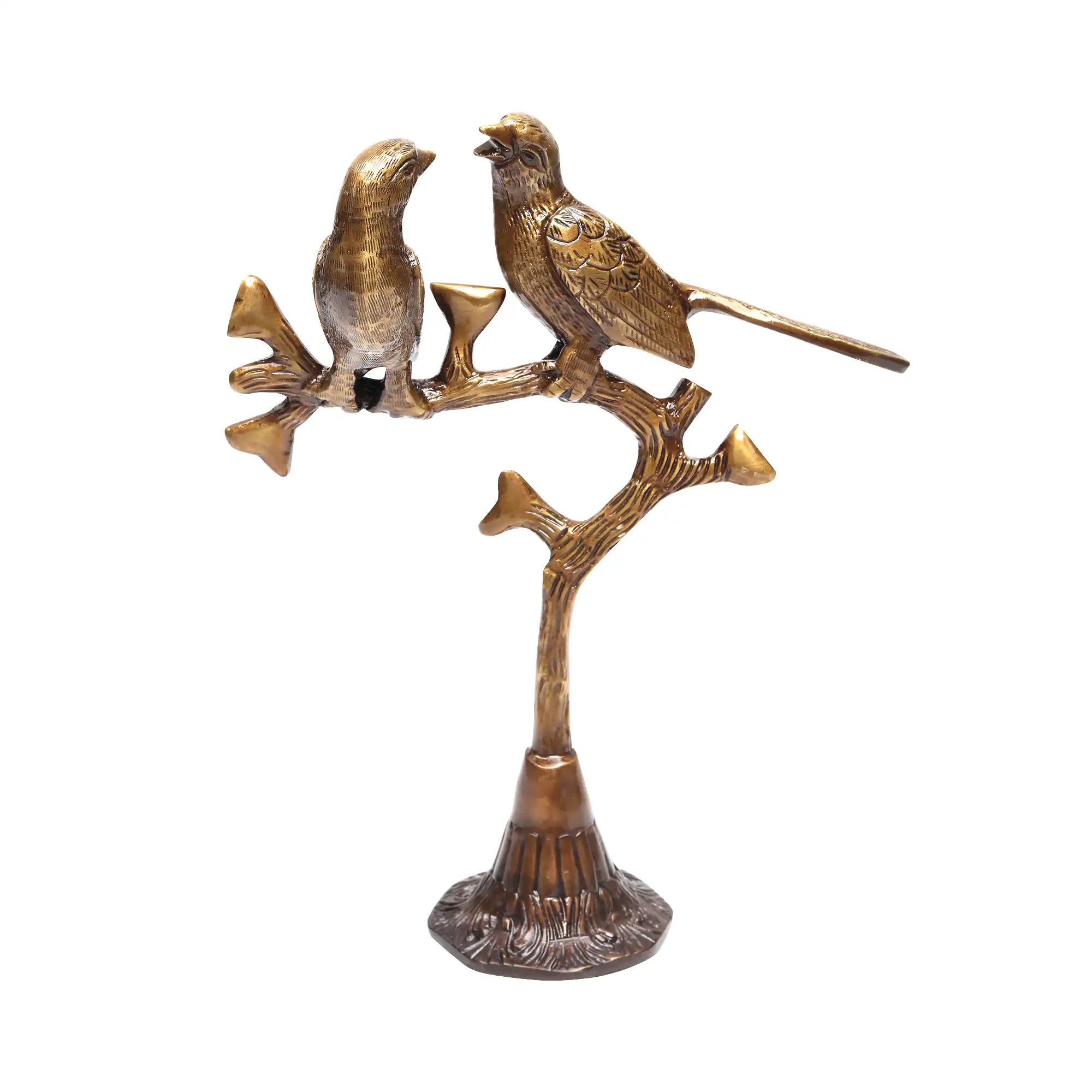 Brass Birds Figurines Perfect Home Accents