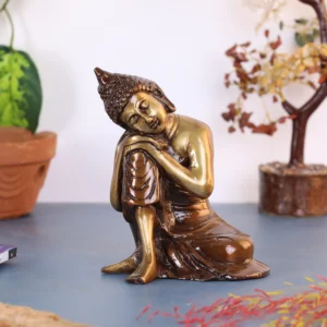 buddha brass idol